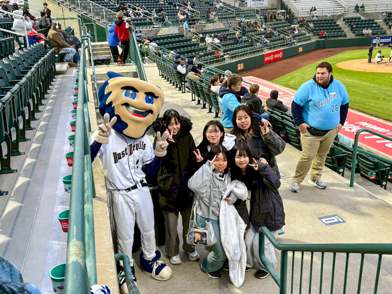 地元野球チームの試合観戦（パスコ班）