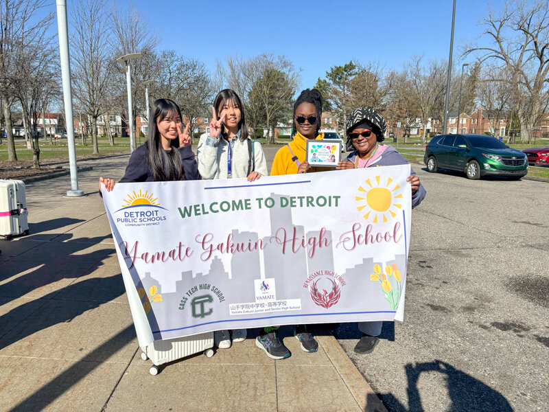 デトロイト班 到着しました