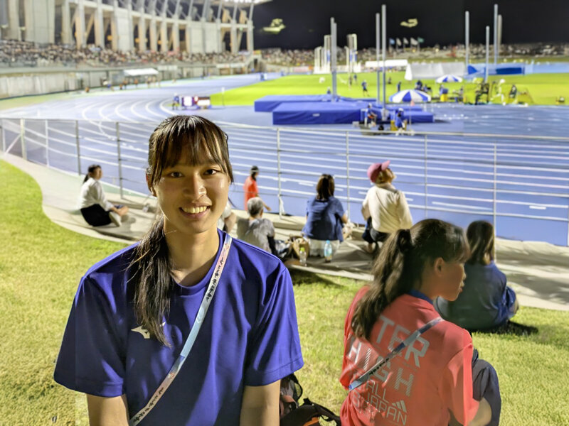全国の舞台で健闘 菅原小春さんがインターハイ女子棒高跳で14位